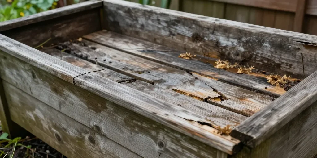 Bac en bois pour potager : pourquoi l'humidité tue votre investissement dès la première saison