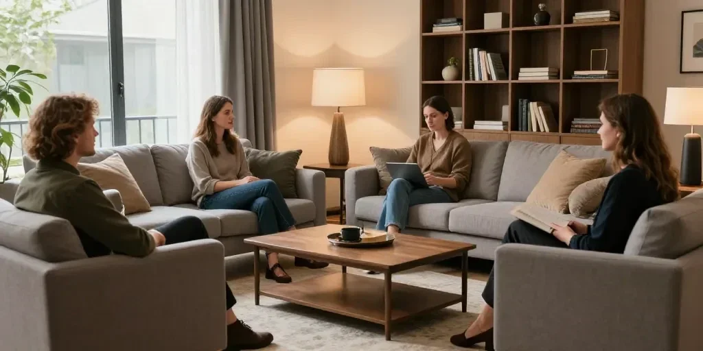Disposer intelligemment les meubles d'un ensemble dans son salon