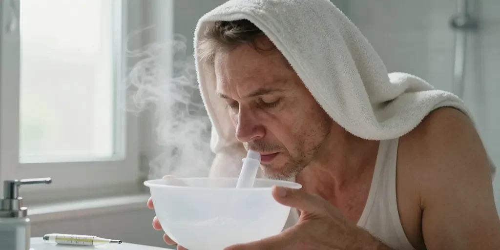 Inhalation rhume vinaigre blanc : pourquoi ce remède fait débat chez les médecins (et comment l'utiliser sans risque)