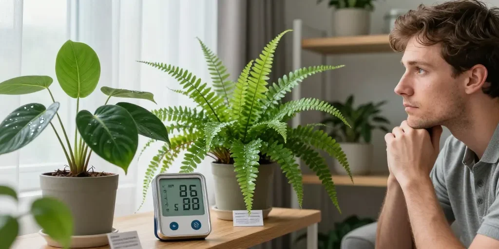 Plante qui absorbe l'humidité : le vrai débat entre efficacité réelle et marketing vert